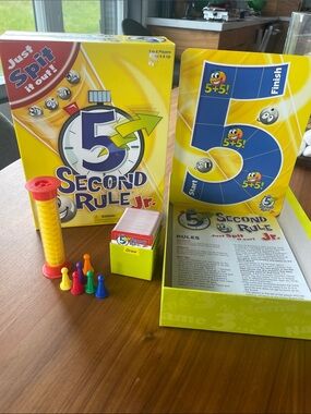 Kids Game - 5 Second Rule Jr. with Multicolor Pieces